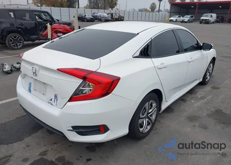 2016 Honda Civic Lx z USA, uszkodzony, nr VIN 19XFC2F58GE237000